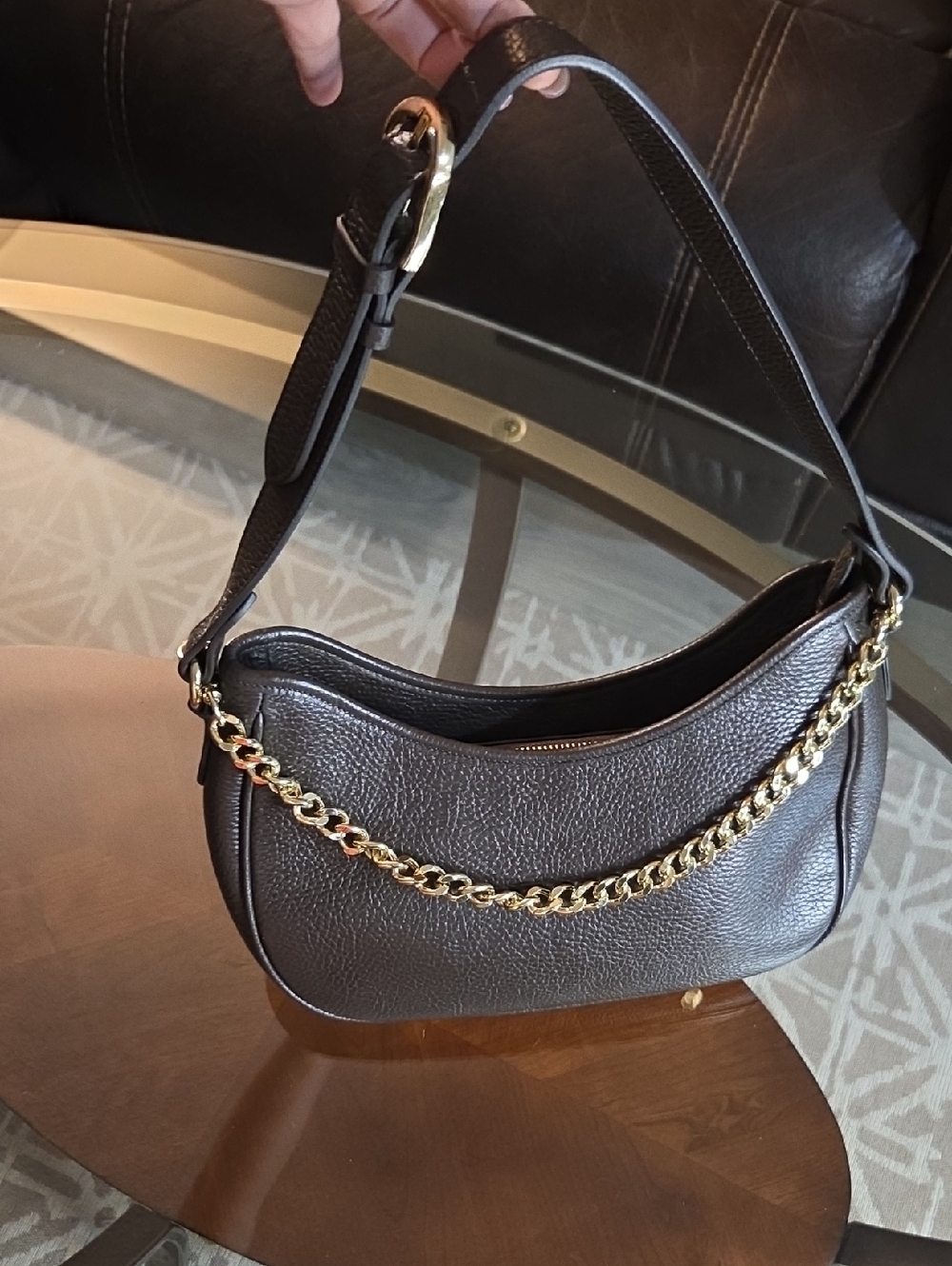 NWOT- ANNA POALA Bag- LEATHER MADE IN ITALY - Picture 2 of 8